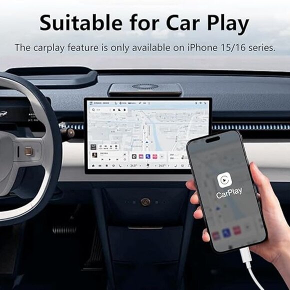 NEW 2pc Pack 3ft Carplay Cord Fast Charging for iPhone 17-16-15 Air Plus Pro Max - Picture 4 of 10